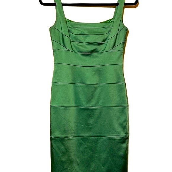 Cocktail Party Dress Sz 4 Bodycon Jax Structured - Picture 1 of 15